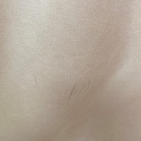 True 60's / 70's Peach Draped Cowl Neck Spaghetti Strap Prom Formal Evening Gown - Picture 10 of 13